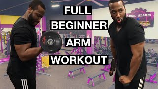 Arm Workout For Beginners At Planet Fitness [upl. by Mercer483]