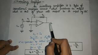 Inverting and Noninverting Amplifier In Hindi [upl. by Yetta]