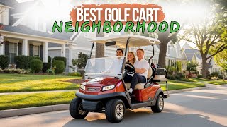 Best Golf Cart For Neighborhood in 2024  Top 5 Picks amp Reviews [upl. by Lightfoot]