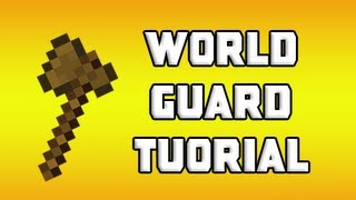 Minecraft WorldGuard Tutorial  Protect Regions Disable PvP and More [upl. by Trudnak]