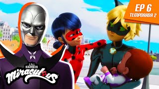 MIRACULOUS  🐞 GIGANTITÁN 🐾  Episodio completo ▶️ Temporada 2 Episodio 6 [upl. by Vassell789]