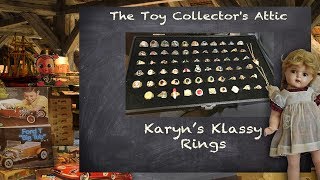 Collecting Class Rings and Kids Rings  Karyns Unusual Hobby [upl. by Anayhd]