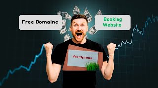 WORDPRESS BOOKING ONLINE WEBSITE AND FREE DOMAIN [upl. by Fleming220]