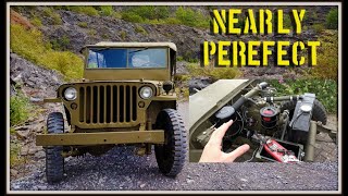 My Rebuilt jeep drives Awesome after a difficult Transmission repair 77 year old Willys MB [upl. by Martinson]