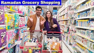 Ramadan Grocery Shopping 2024 l Buhut Zayada Shopping Kar Le l Life With Amna [upl. by Wight481]