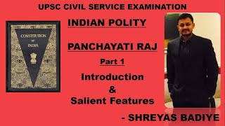 Indian Polity  Panchayati Raj  Salient Features [upl. by Neomah]