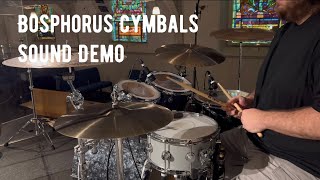 BOSPHORUS CYMBALS SOUND DEMO [upl. by Mountford653]