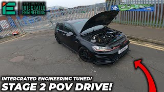 MK7 GTI STAGE 2 POV DRIVE INTERGRATED ENGINEERING TUNE [upl. by Warp]