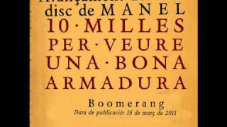 Manel  Boomerang Àudio oficial [upl. by Natsyrt]