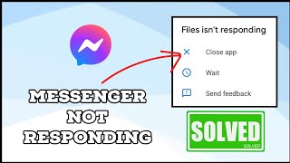 How to Fix Messenger Not RespondingLoading Problem 2024 [upl. by Anewor]