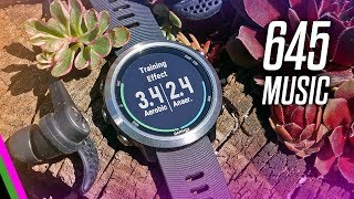 Garmin Forerunner 645 MUSIC Review LongTerm  Fitness and Smartwatch [upl. by Ahsienek741]