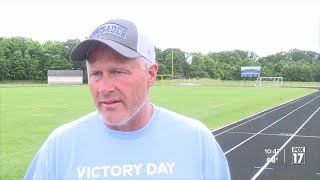 Unity Christian coach honored in 2024 MHSFCA Hall of Fame [upl. by Solracsiul]