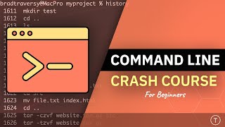 Command Line Crash Course For Beginners  Terminal Commands [upl. by Cummine]