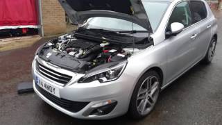 Engine ECU Location for 2014 Peugeot 308 16 HDi [upl. by Dranyer163]