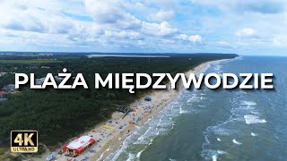 Plaża Międzywodzie z drona  Lato  LECE W MIASTO™ 4k [upl. by Macnamara]