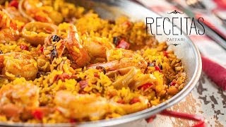 Paella de frutos do mar  Receitas Zaffari [upl. by Asena]