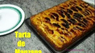 Tarta de manzana casera recetas de cocina con Mila [upl. by Enelaehs585]