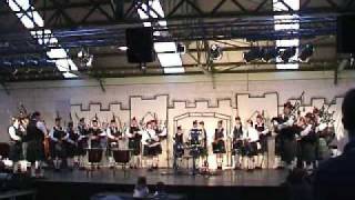 The Flemish Caledonian Pipes amp Drums [upl. by Ibot]