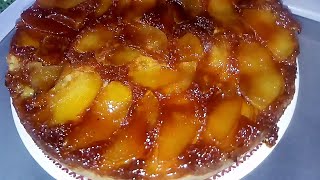 TORTA DE MANZANA INVERTIDA  muy FÁCIL [upl. by Previdi]