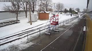 Illinois Railway Museum Holiday Train Webcam Live Stream Experimental [upl. by Eltsyrc365]