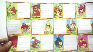 Angry birds stricker or Labels For School Note Books [upl. by Naquin937]