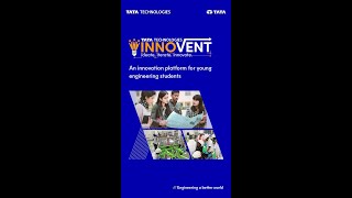 InnoVent – An innovation platform for young engineering students  Tata Technologies [upl. by Adnamra]