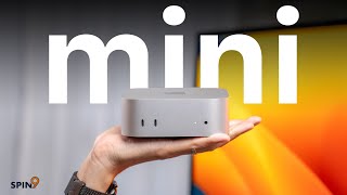 spin9 รีวิว Mac mini M4 — โฉมใหม่ เล็กแต่แรงสะใจ ปรับดีไซน์ครั้งแรกในรอบ 14 ปี [upl. by Root]