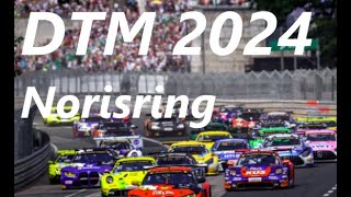 DTM Norisring Start  DTM 2024 [upl. by Lehcyar]