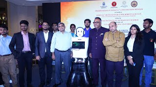 India’s 1st Robotic Museum Tour Guide by OP Jindal University amp IIT Madras for Constitution Museum [upl. by Tarabar]