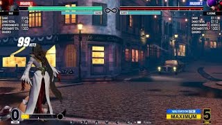 KOF XV NAJD TRADE HIT STUN TOD COMBO 99 HITS [upl. by Asyle568]