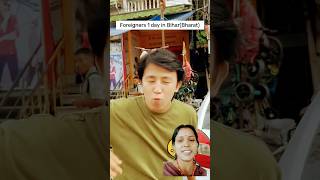 when foreigners india funny videoytshorts 😛viral [upl. by Atinej]