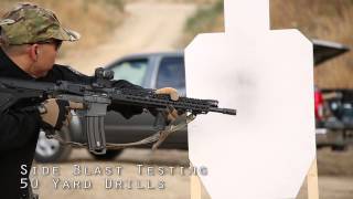 BattleComp 10 Muzzle Brake  Compensator Testing [upl. by Roer770]