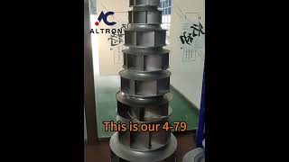 Multi Specification Air Ventilation System 479 Aluminum Welded Impeller，Altron Joby fan industry [upl. by Livvyy]