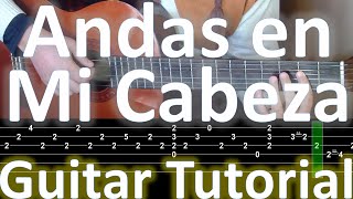 Andas en mi cabeza  Chino y Nacho TUTORIAL COMPLETO [upl. by Anders]