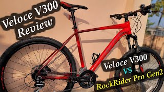 Veloce V300 REVIEW  Veloce v300 Vs RockRider Pro Gen 2  Veloce cycle price in bangladesh 2023 [upl. by Ranjiv]