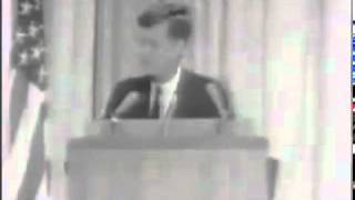 JFK Speech night before assassination [upl. by Schick]