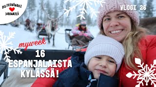 MY WEEK I JÄRJESTETÄÄN SUPERVIIKKO VIERAILLEMME vaihtovuosisodankylässä vlogi 26 english sub [upl. by Ahsiyn]