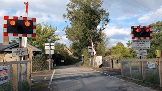 Buckland Level Crossing Surrey [upl. by Lladnik]