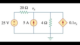 Practice Problem 44 Fundamental of Electric Circuits Sadiku 5th Edition  廣東話 [upl. by Reg323]