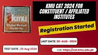 KMU CAT 2024 Registration Open  KMU  KMU CAT  2024  Nursing DPT  Radiology [upl. by Perreault849]