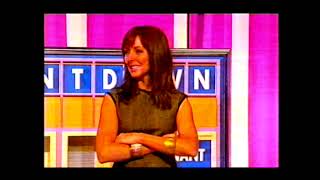 Countdown UK Gameshow 2000s Full episode Des Lynam Martin Jarvis [upl. by Dej]