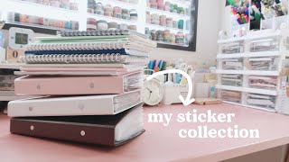 my stickers collection ✨📚 [upl. by Euhsoj]