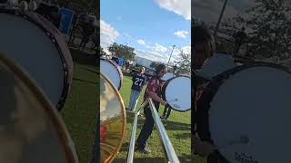 land of 1000 dances marching band TROMBONE CAM [upl. by Teagan]