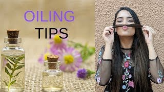 How To Apply Hair Oil Properly  Steps To A Hair Oil Massage [upl. by Nyltiak936]