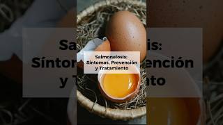 SALMONELOSIS SÍNTOMAS PREVENCIÓN Y TRATAMIENTO [upl. by Ronel]