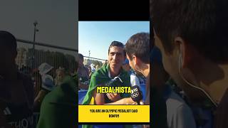 Depoimento incrível Medalhista Caio BonfimMelhor entrevista do ano Marcha Atlética é Prata [upl. by Novyert272]