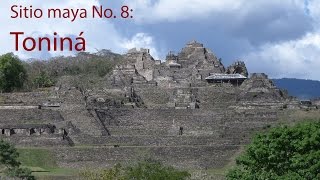 Sitio maya No 8 Toniná Chiapas [upl. by Dnomal]