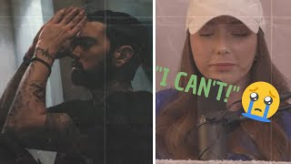 Hailie Jade Gets Emotional Watching Somebody Save Me Music Video By Eminem [upl. by Annaes]