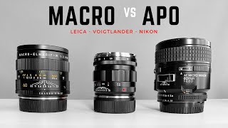 🔴 APO vs MACRO  Which Lens is Better  Leica Nikon Voigtlander 50 APO [upl. by Joletta128]