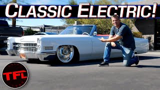 I Drive an ELECTRIC 1966 Cadillac with Nearly 1000 LbFt of Torque — Heres What Its Like [upl. by Slaby307]